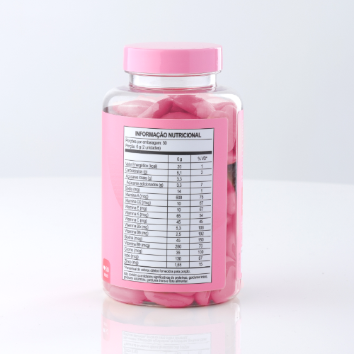 1 - Gummy® Hair - Tutti-Frutti 180g - Imagem 3