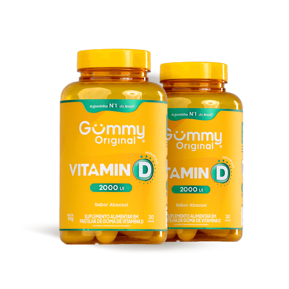 Gummy® Vitamina D Abacaxi - 90 g - Imagem 8