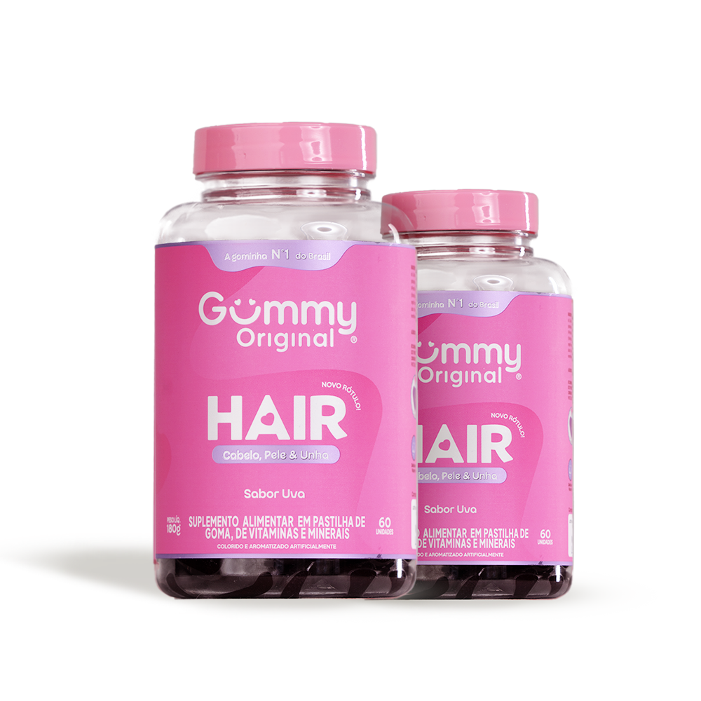 1 - Gummy® Hair Uva - 180g - Imagem 9