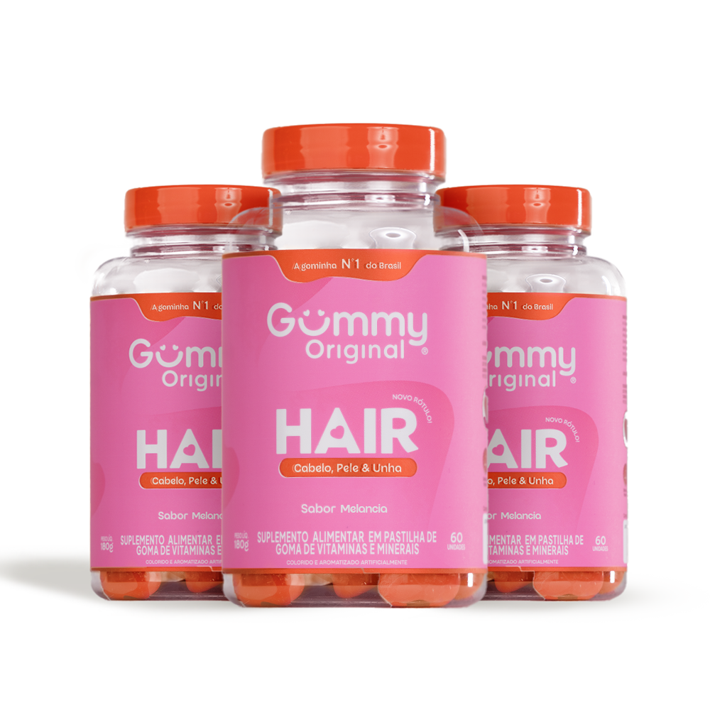 Gummy Hair® - Melancia 180 g - Imagem 3