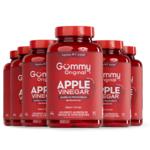 6 Gummy® Vinagre de Maçã - 180 g