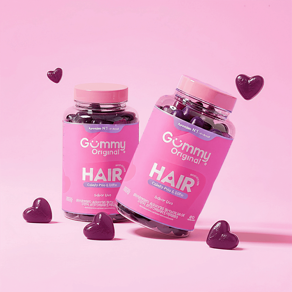 1 - Gummy® Hair Uva - 180g - Imagem 7