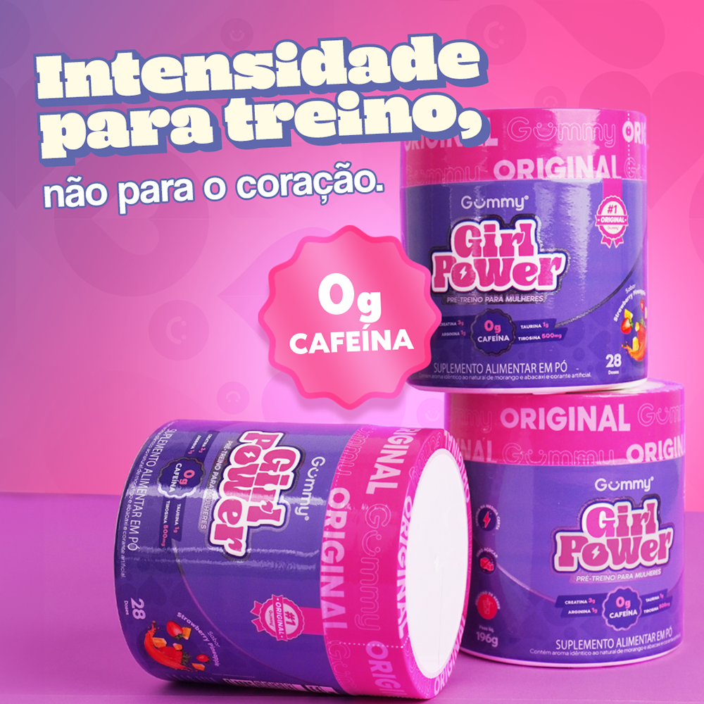 1 - Gummy® Girl Power - 196g - Imagem 3